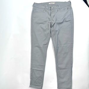 Levi's 710 Women Super Skinny Fit Gray Jean/Pants